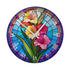 Gladiolus Suncatcher Effect Clock